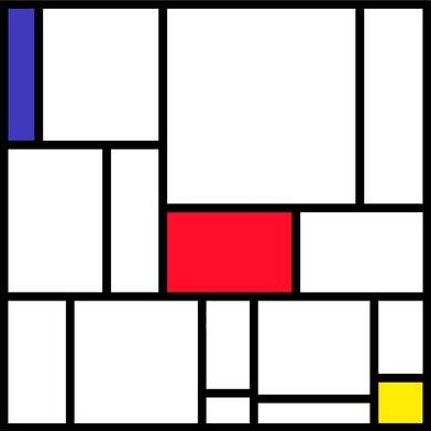 golden ratio - Mondrian
